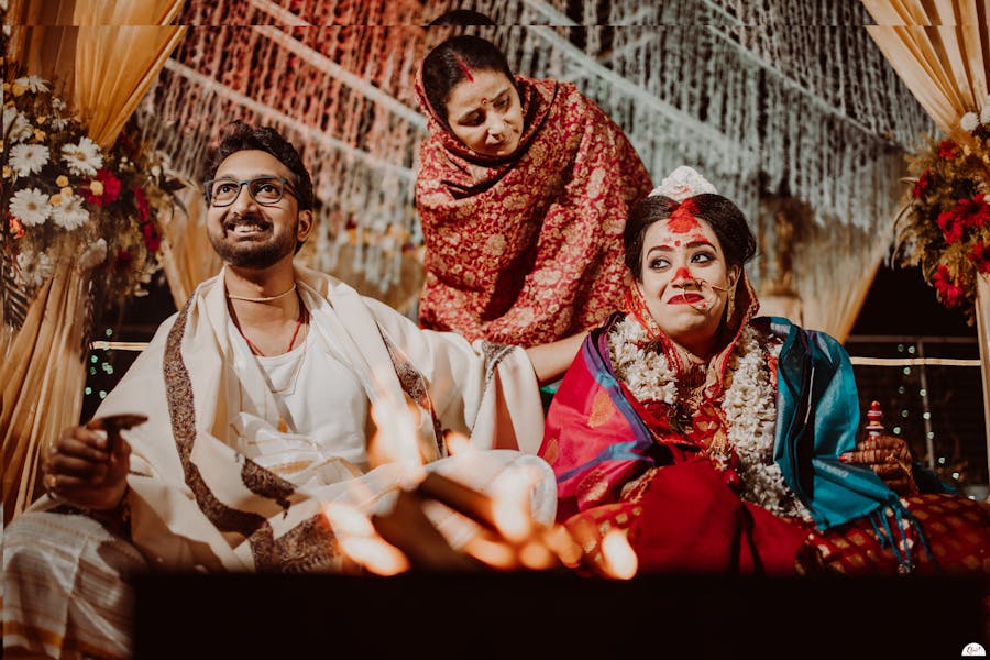 Wedding moment