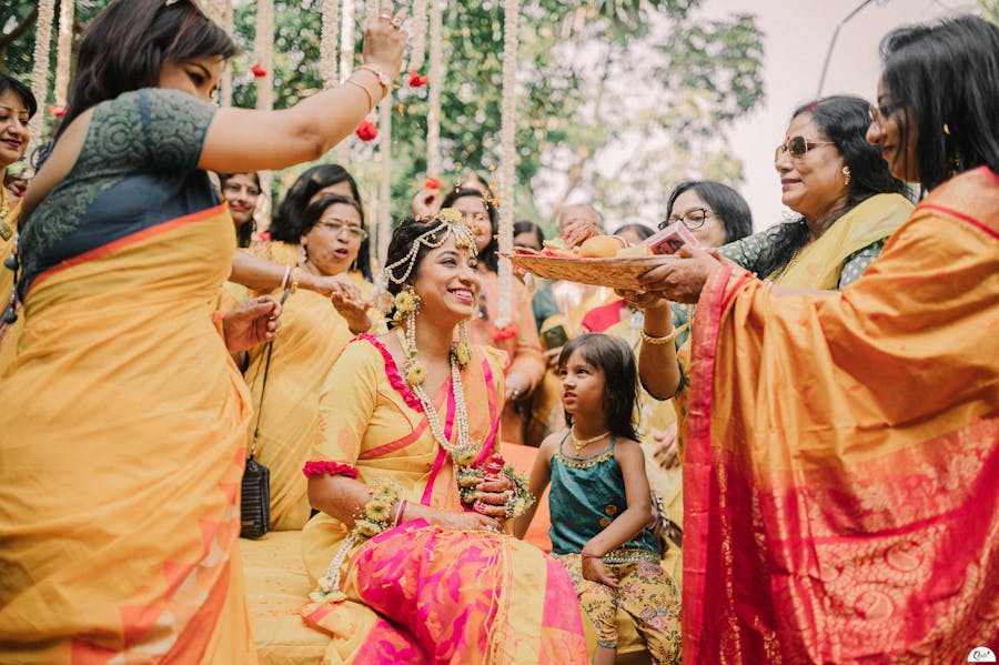floral & beads jewellery for brides