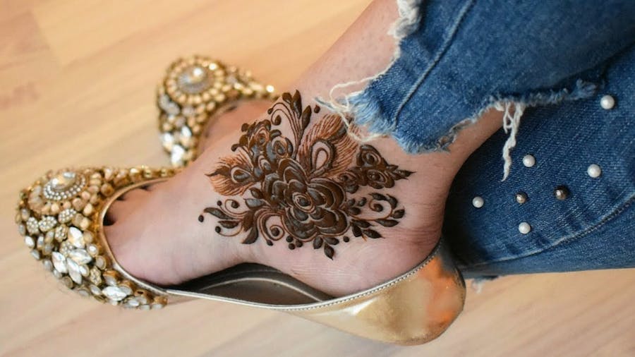 mehendi design for bride