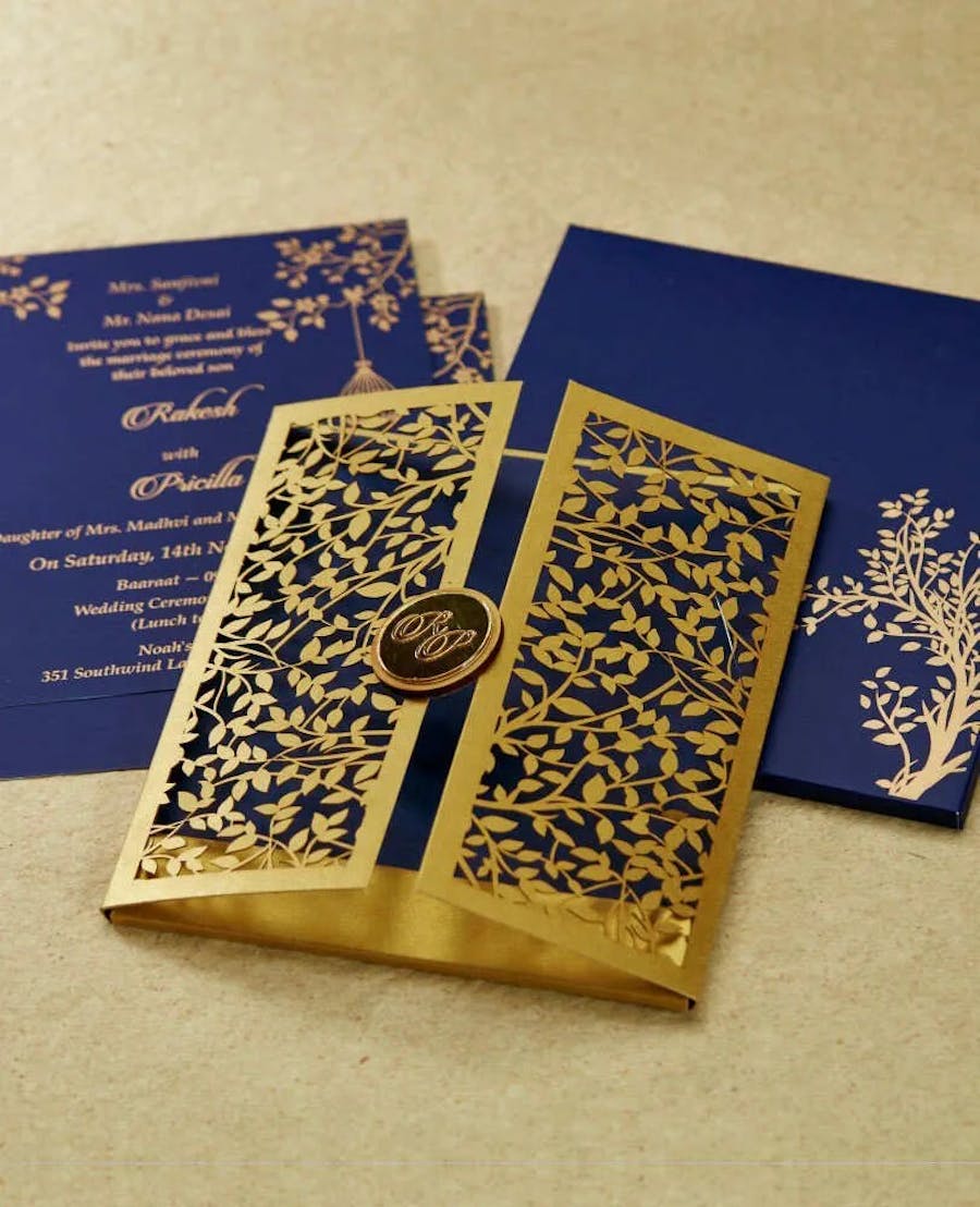 stunning bengali wedding card designs