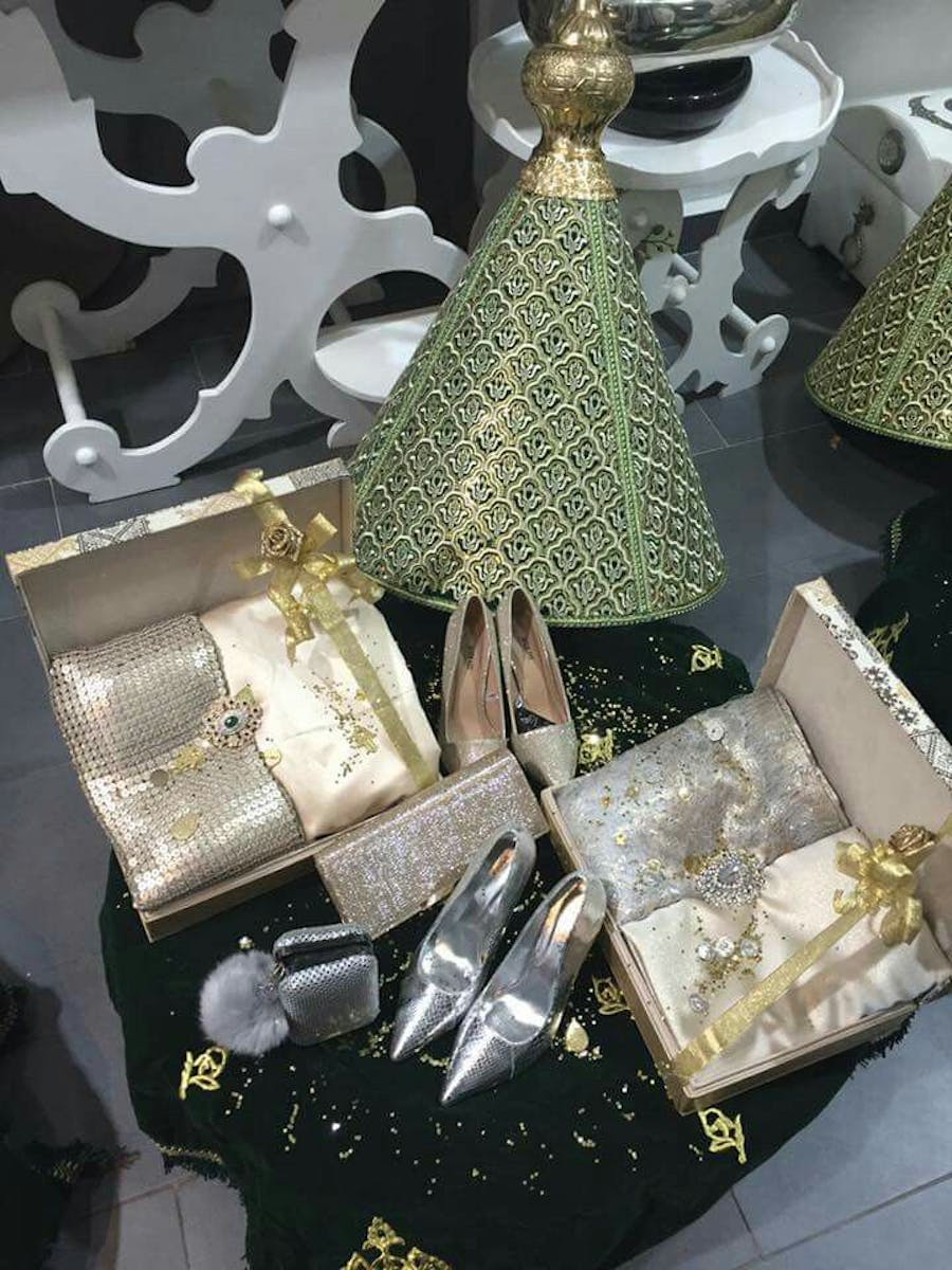 shoes in bridal wedding gifts