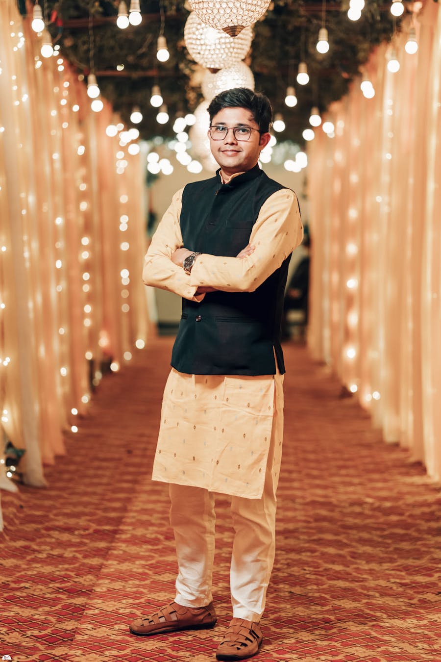engagement ceremony outfit for groom