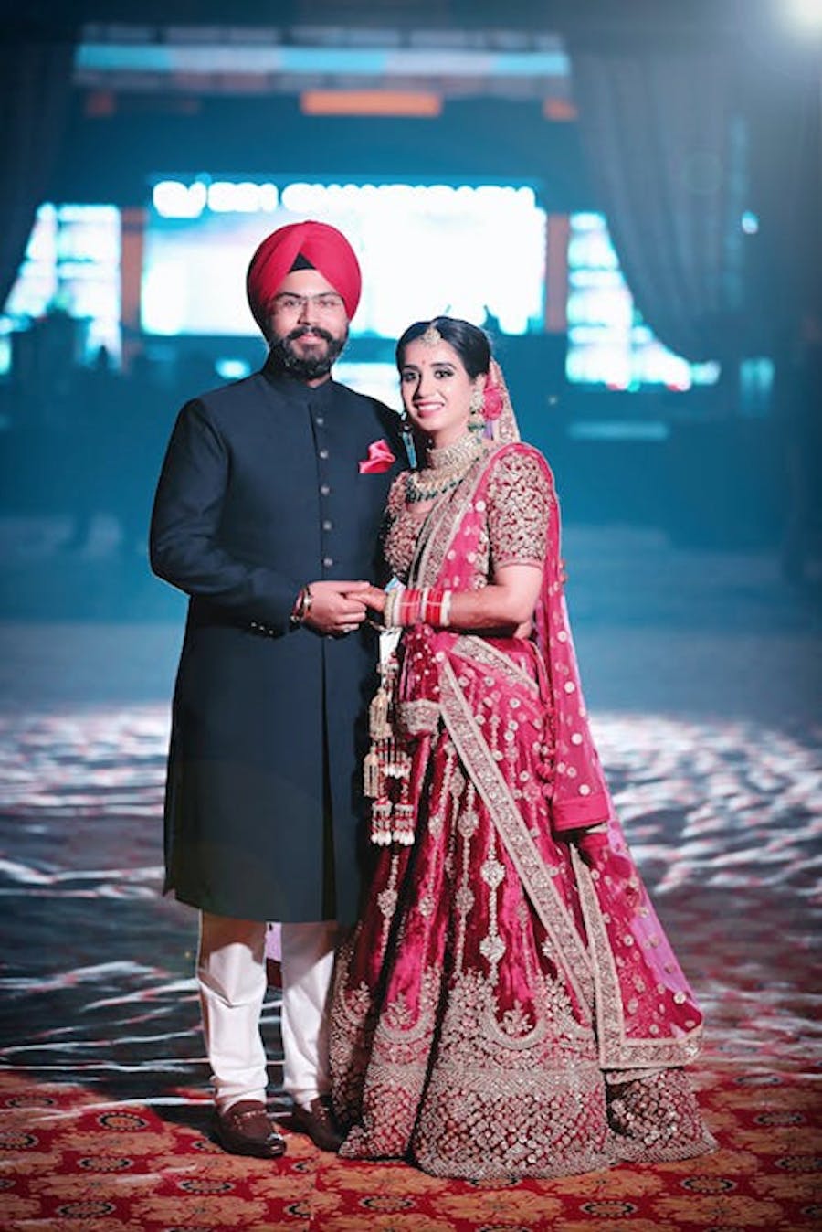 1. Traditional Wear in Couples Matching Outfits: