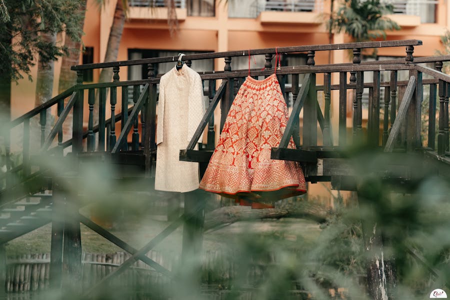 Bride and Groom dress