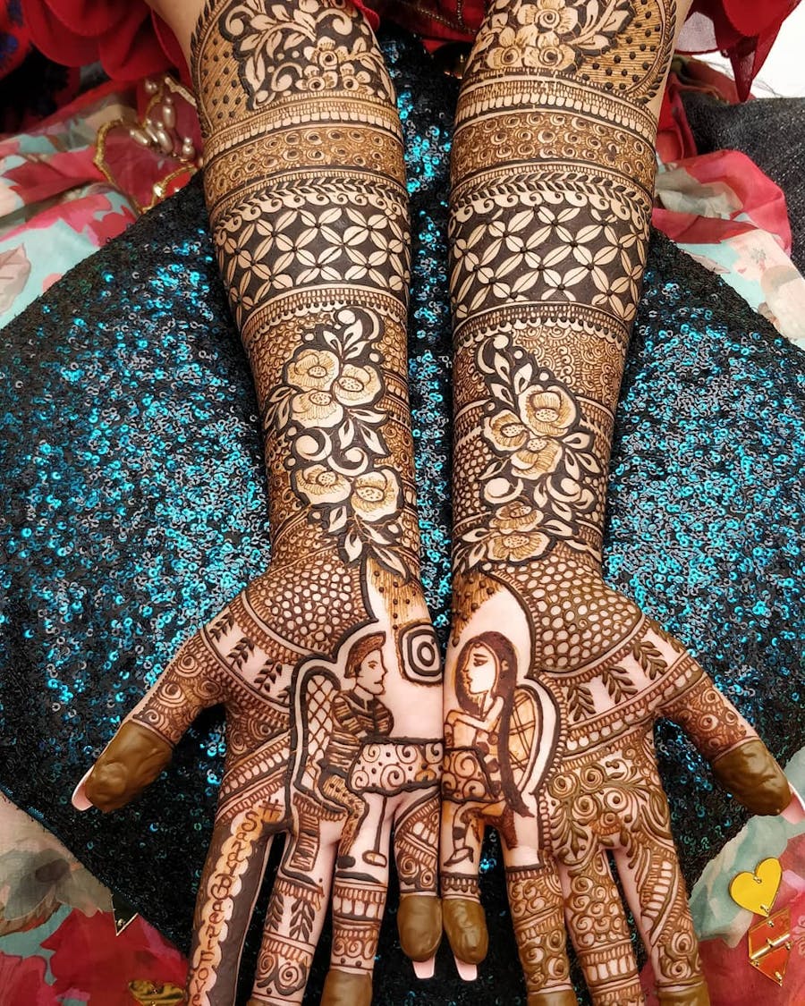 indian mehendi design