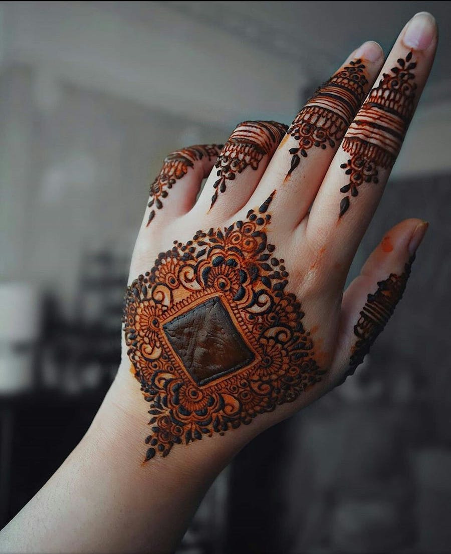 Pakistani Mehendi design