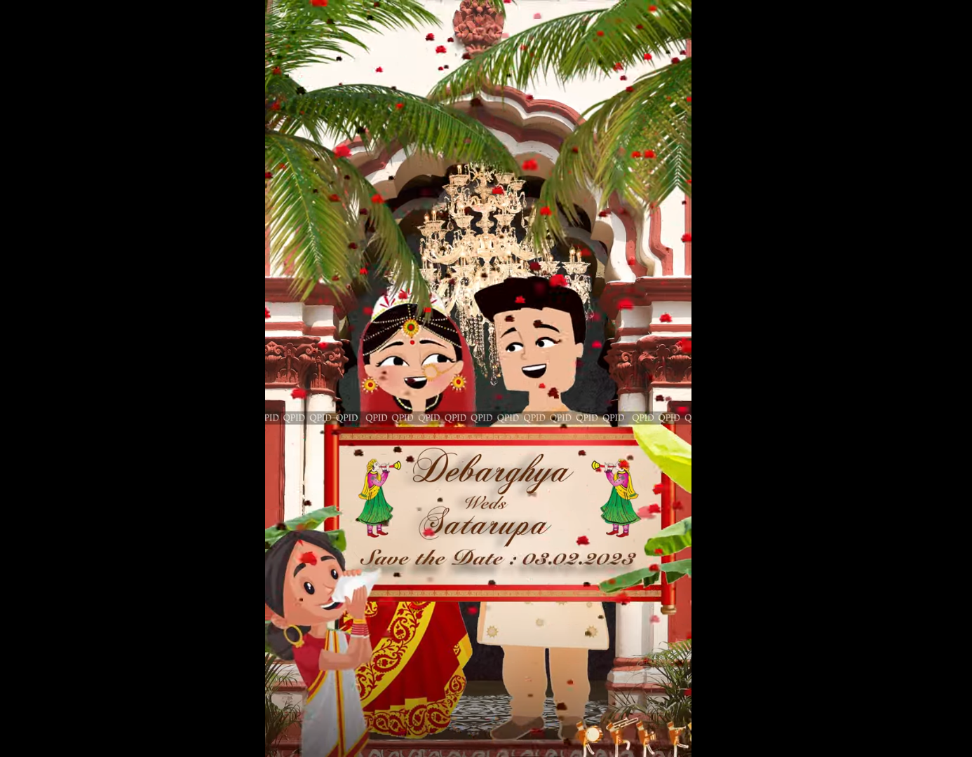 QPID WEDDING INVITATION