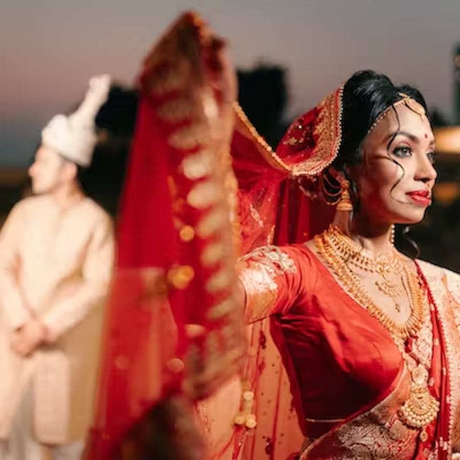 Bride and groom photography