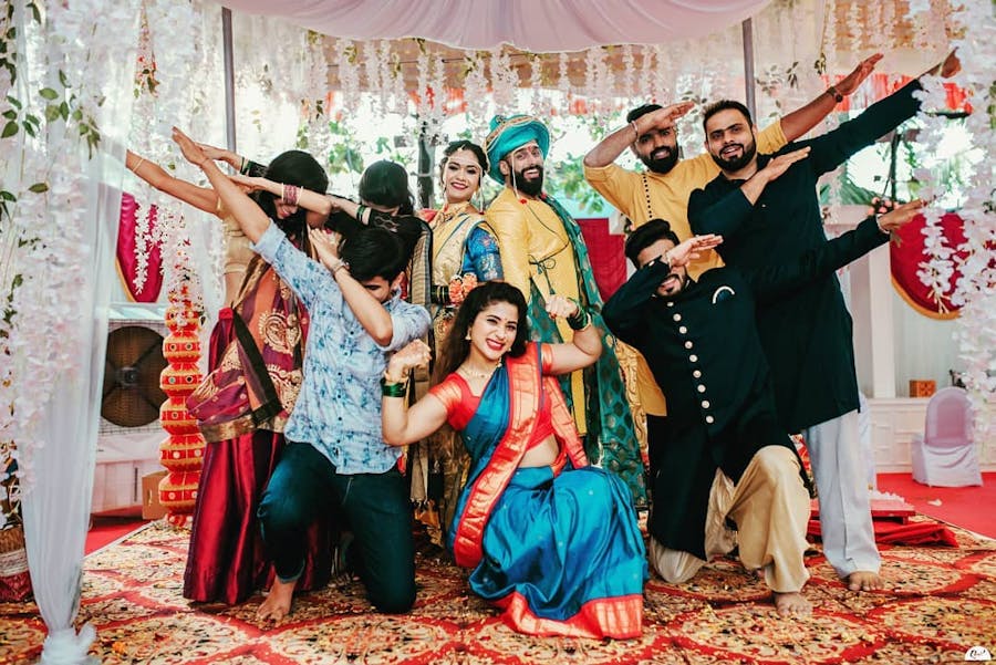Marathi wedding friends