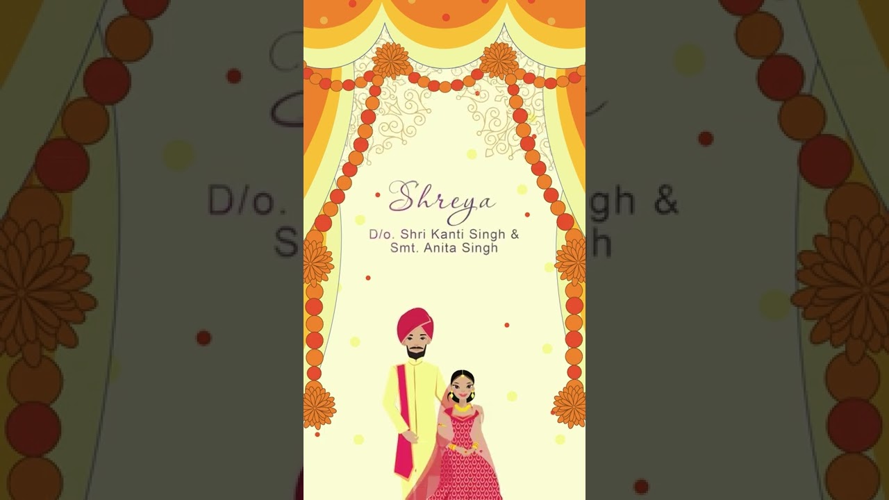 QPID WEDDING INVITATION