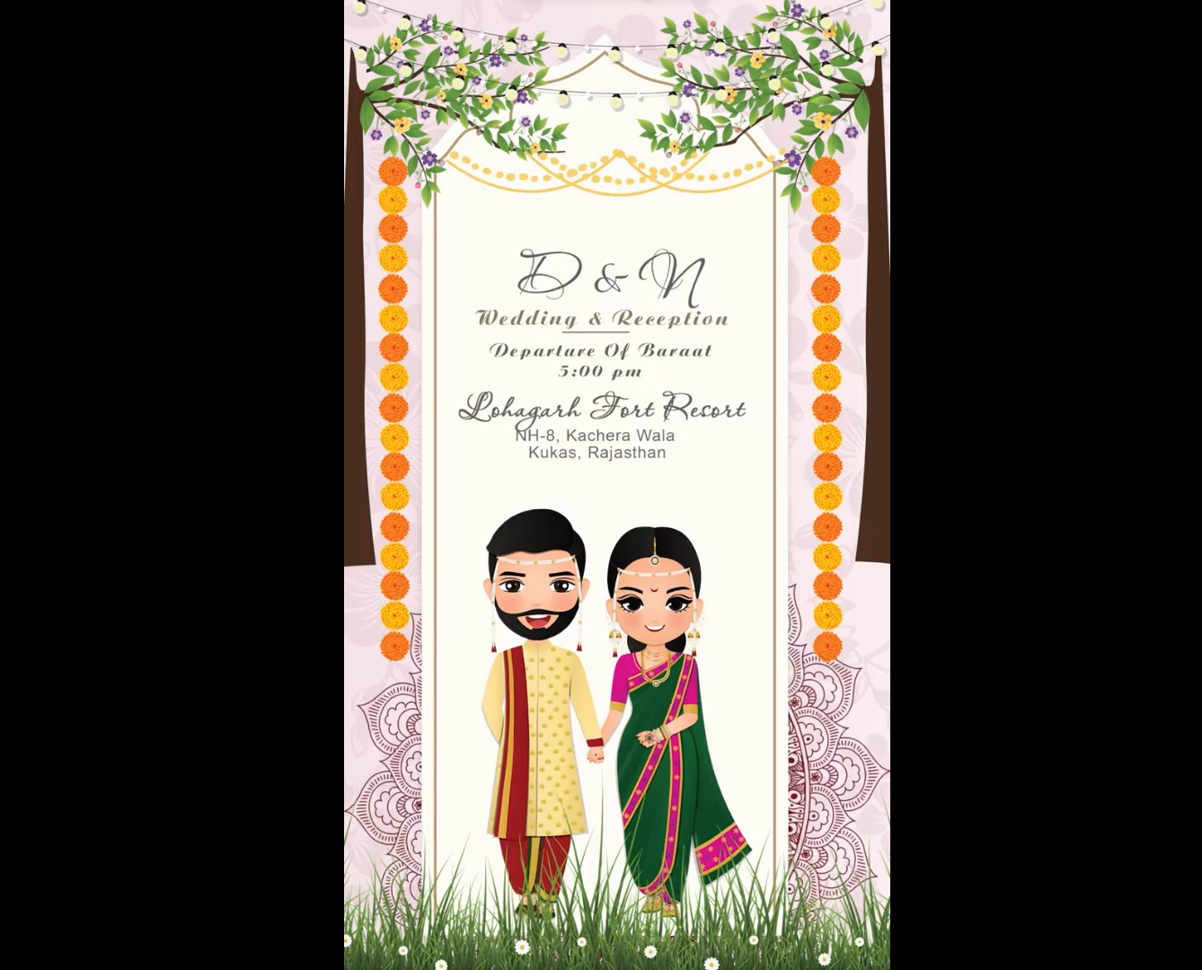 QPID WEDDING INVITATION