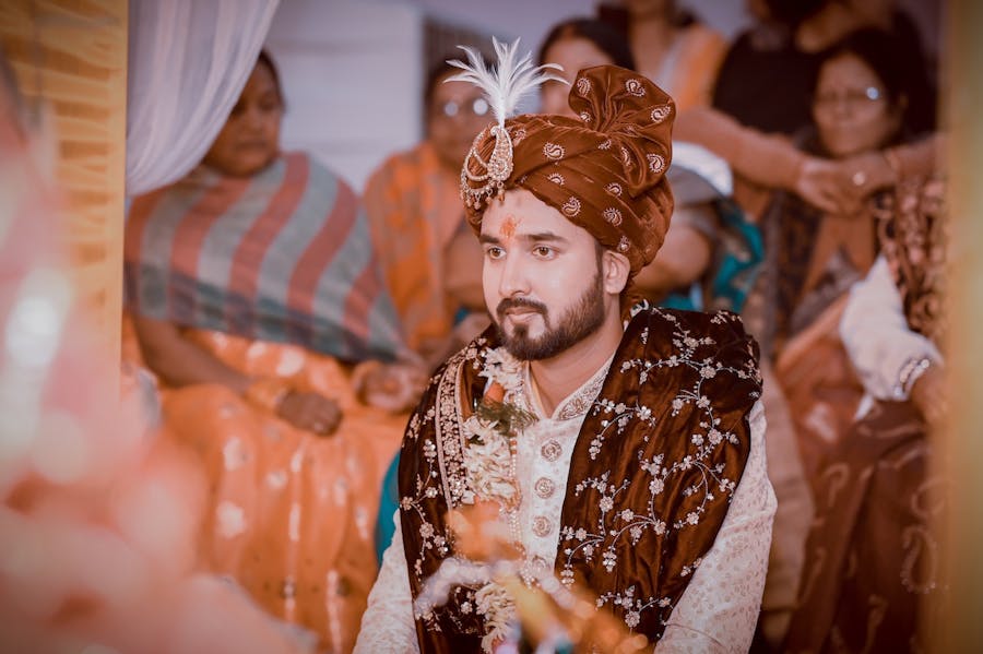 Wedding accessories for Indian groom