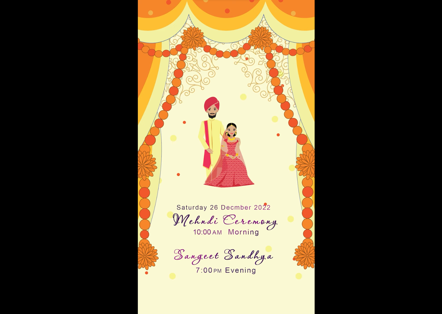 QPID WEDDING INVITATION
