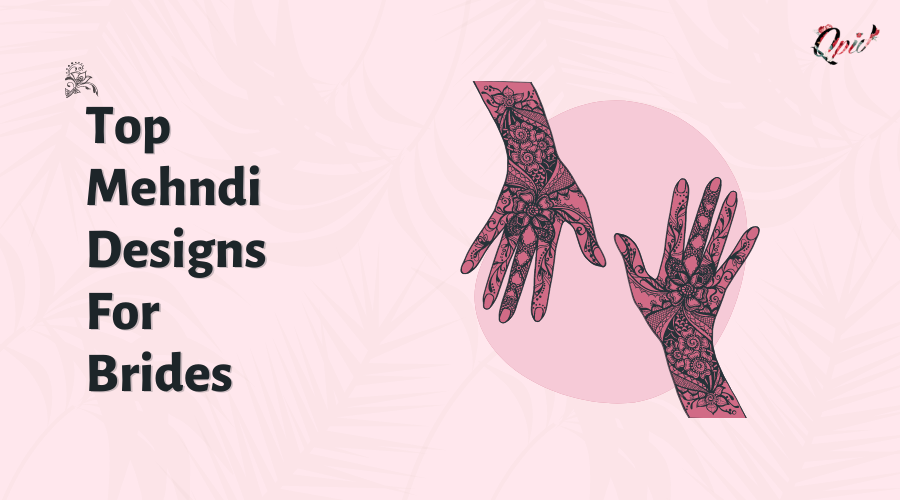 top mehndi designs for brides - blog poster