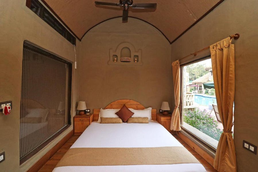 Mud houses of Vedam eco resort