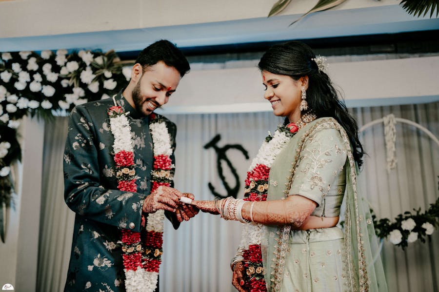 Marwari wedding engagement photo
