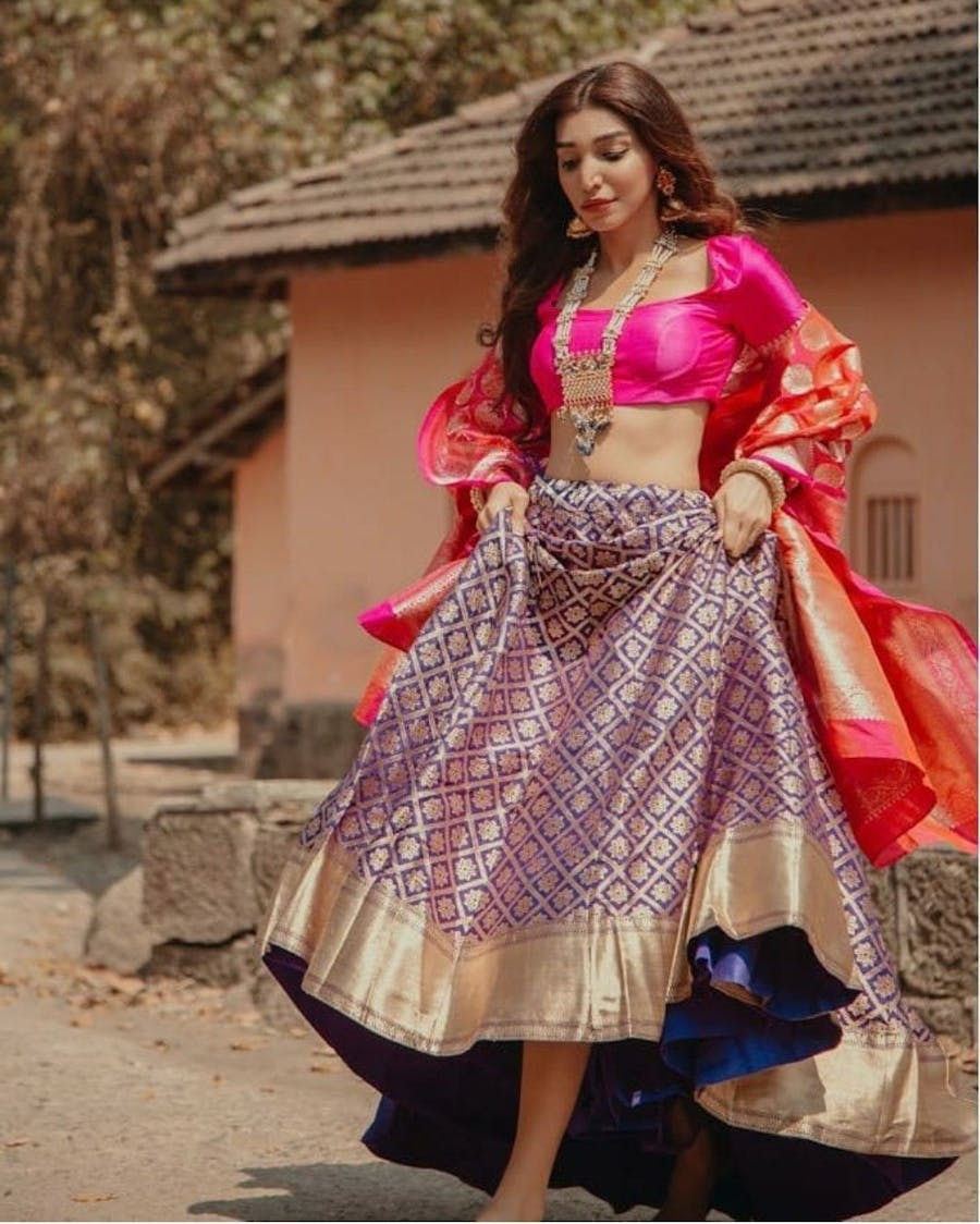 banarasi lehenga for elegant brides