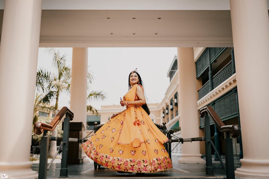 Side dupatta