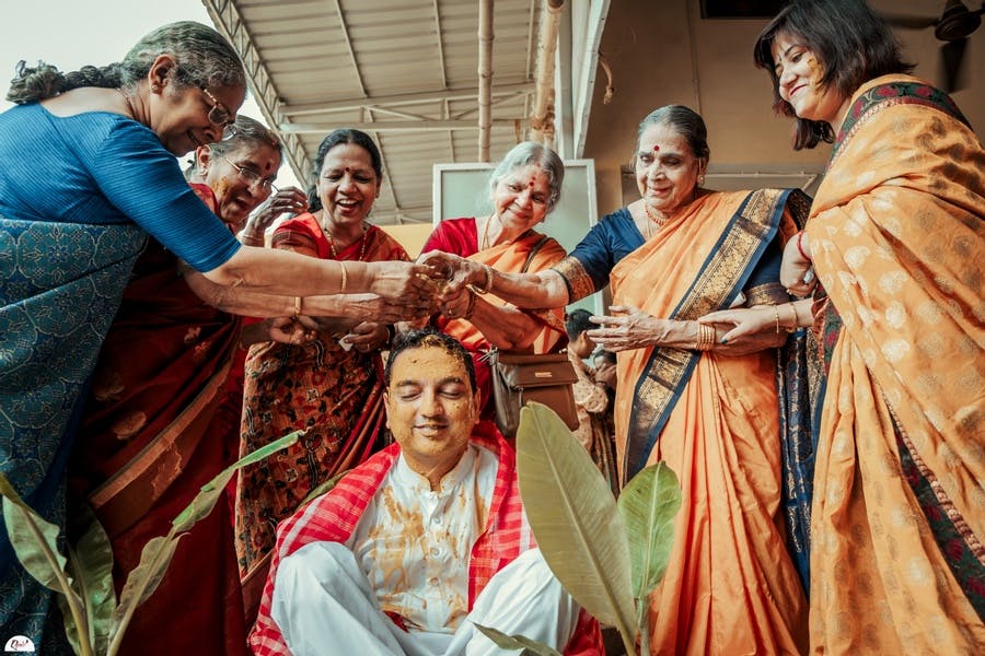 bengali groom look photoshoot