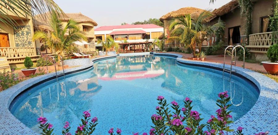Swimming pool in Vedam resort