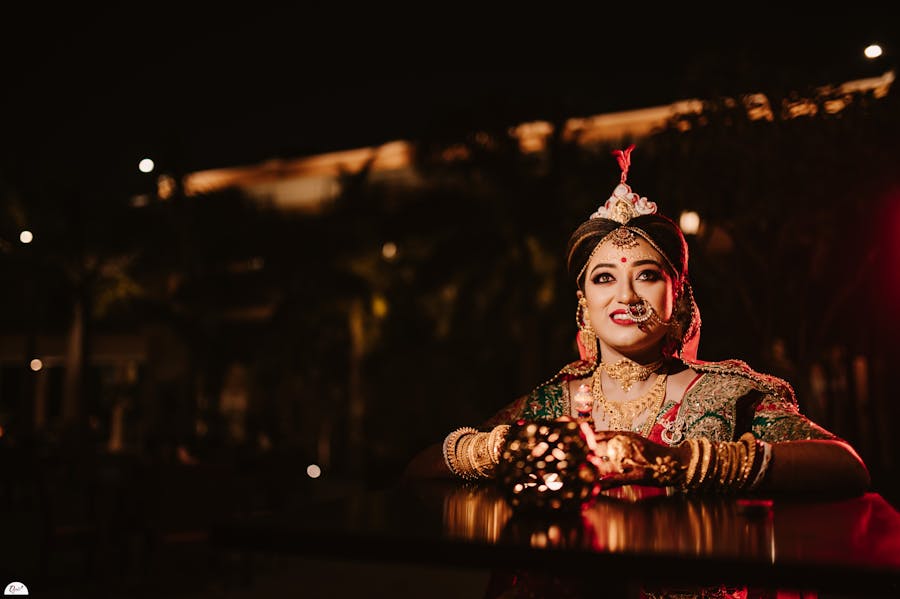 Bride with Neckpieces