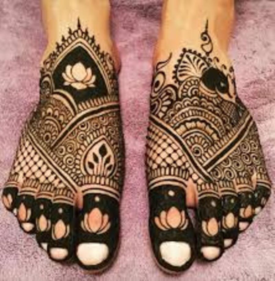 arabic style mehndi