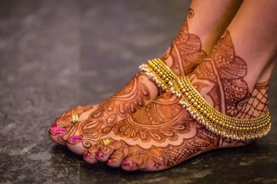 Payal designs for brides