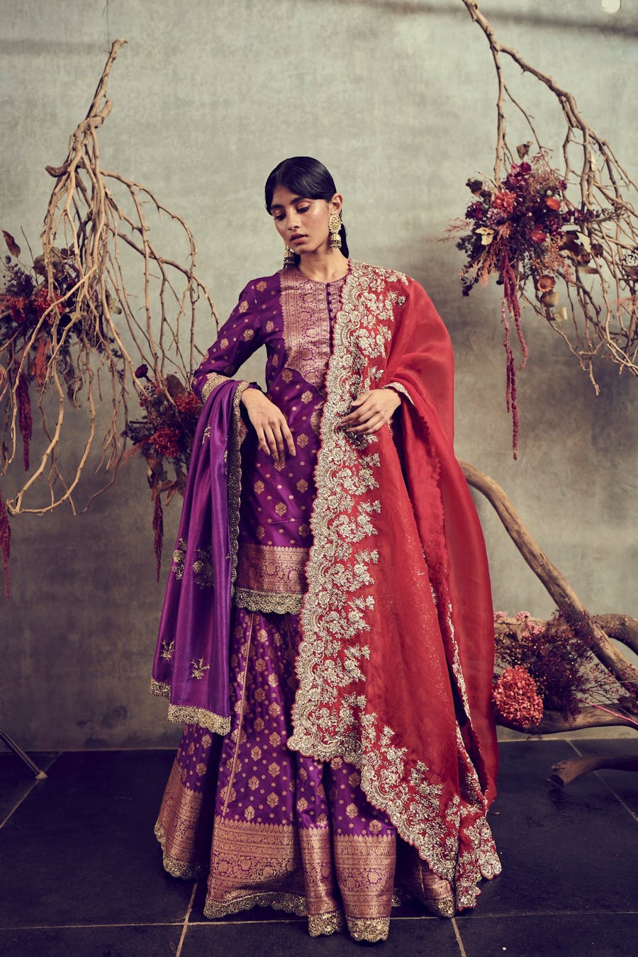 ethnic wear for winter wedding