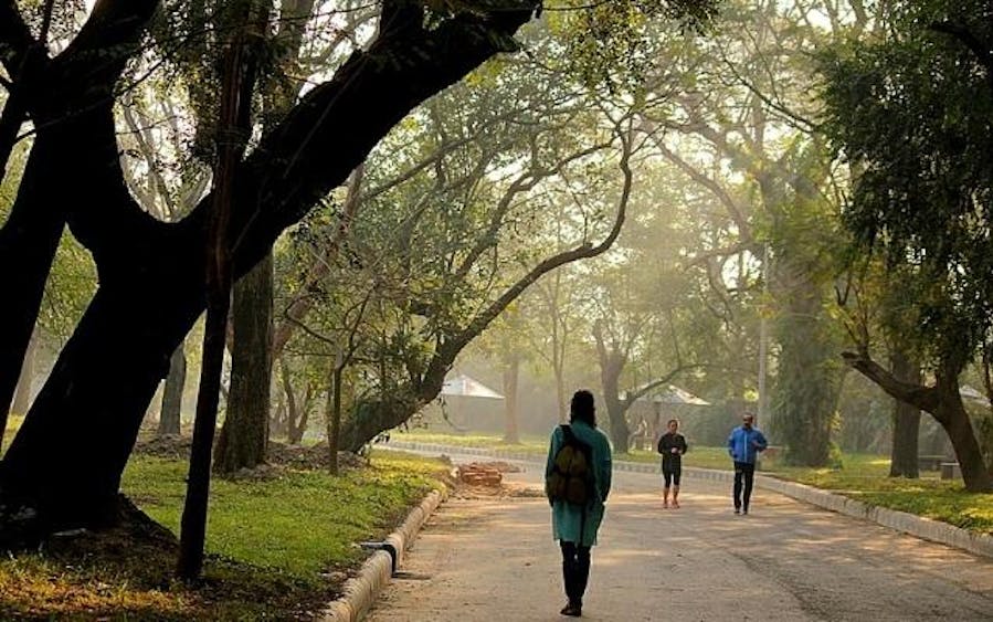 best place for morning walk in kolkata