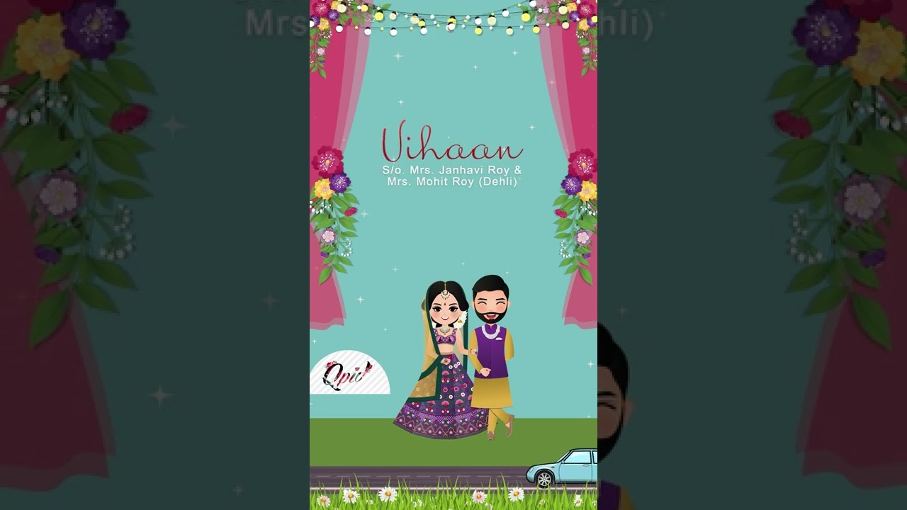 QPID WEDDING INVITATION