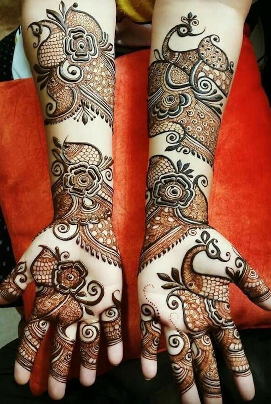 Indo- Arabic Mehndi Designs