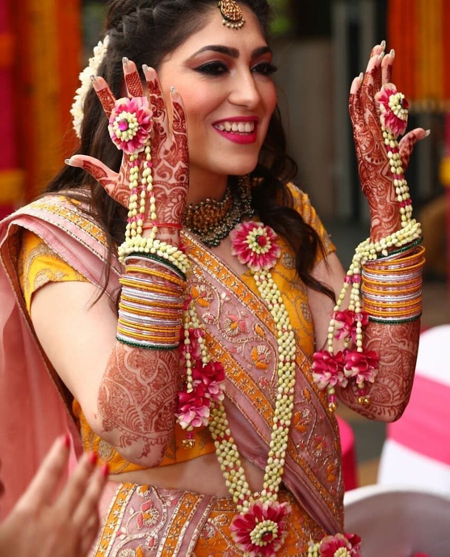 latest floral jewellery designs
