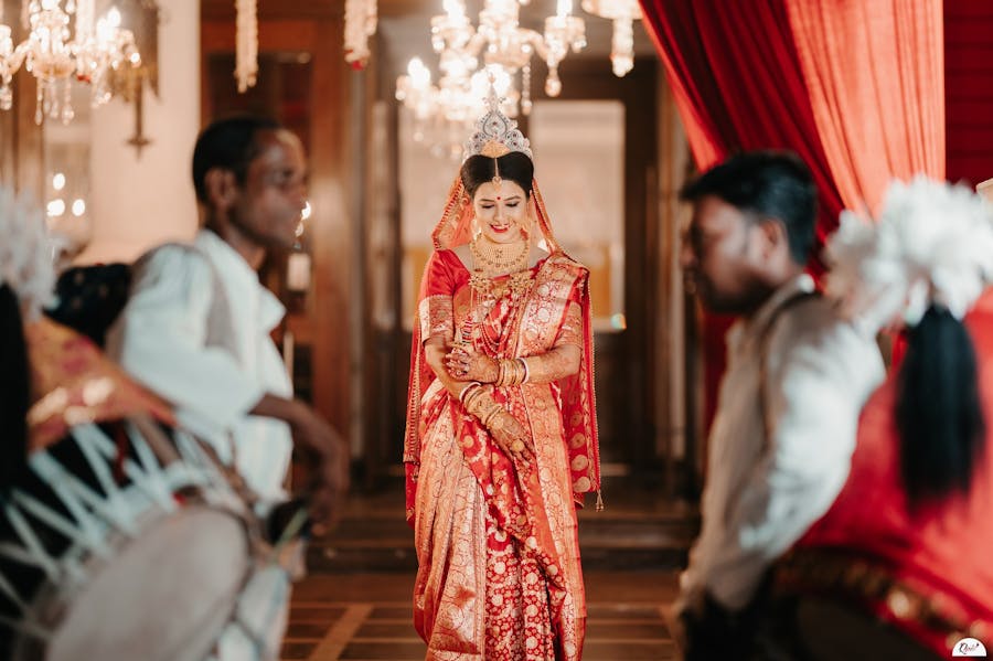 Entry of bride in marriage