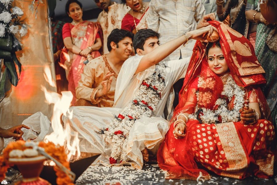 bengali sindoor photography