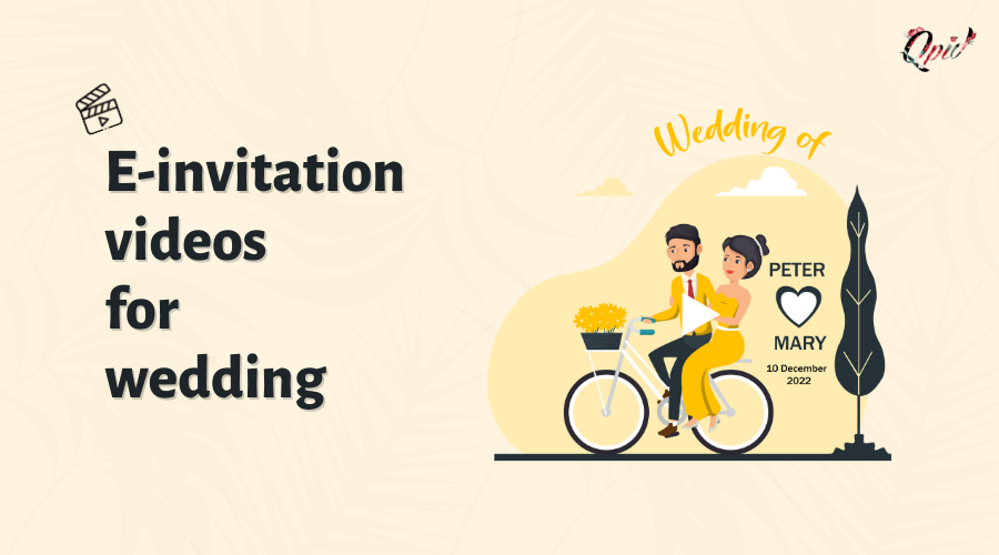 E invite Video For Wedding That Will Wow Your Guests - blog poster