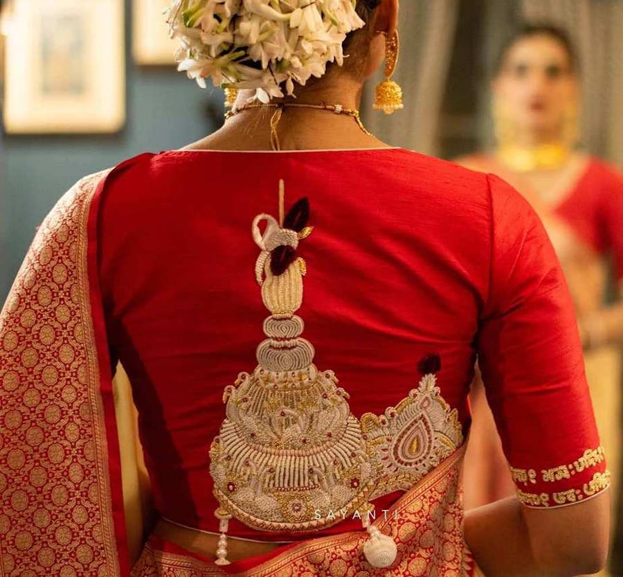 Latest bridal blouse