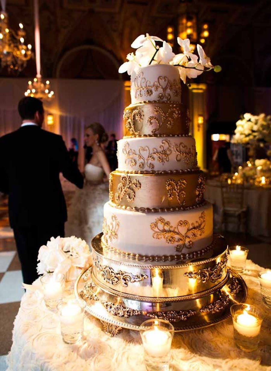 Gold Cake designs