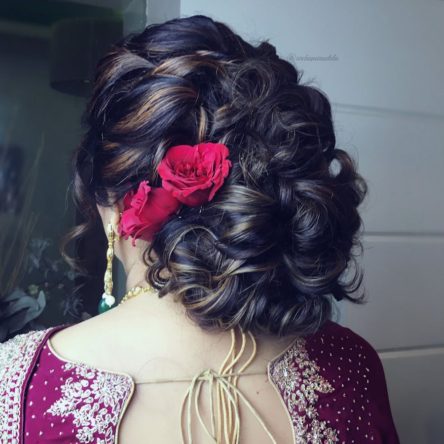 glamorous hairstyles for brides