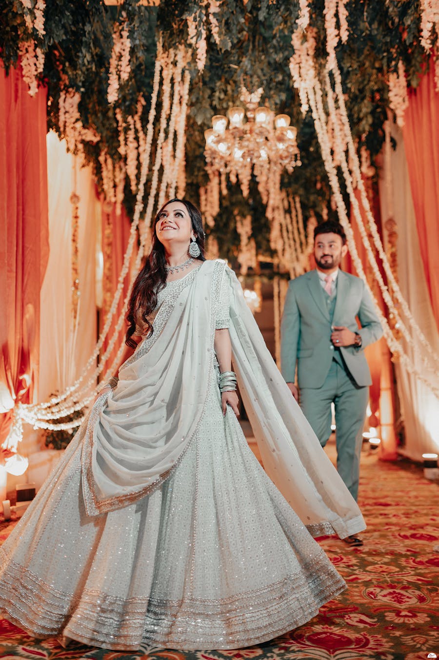romantic bridal photography