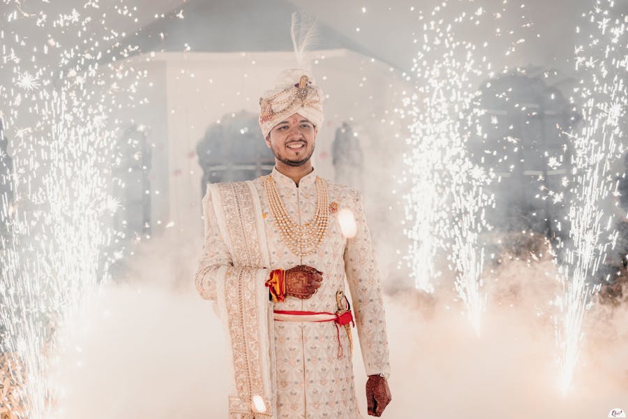 Wedding accessories for Indian groom
