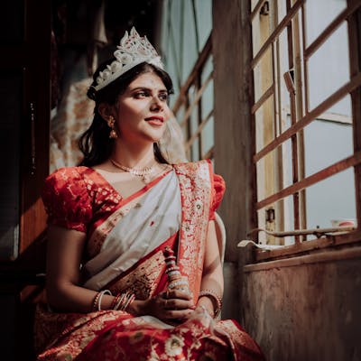 Bengali bride photo