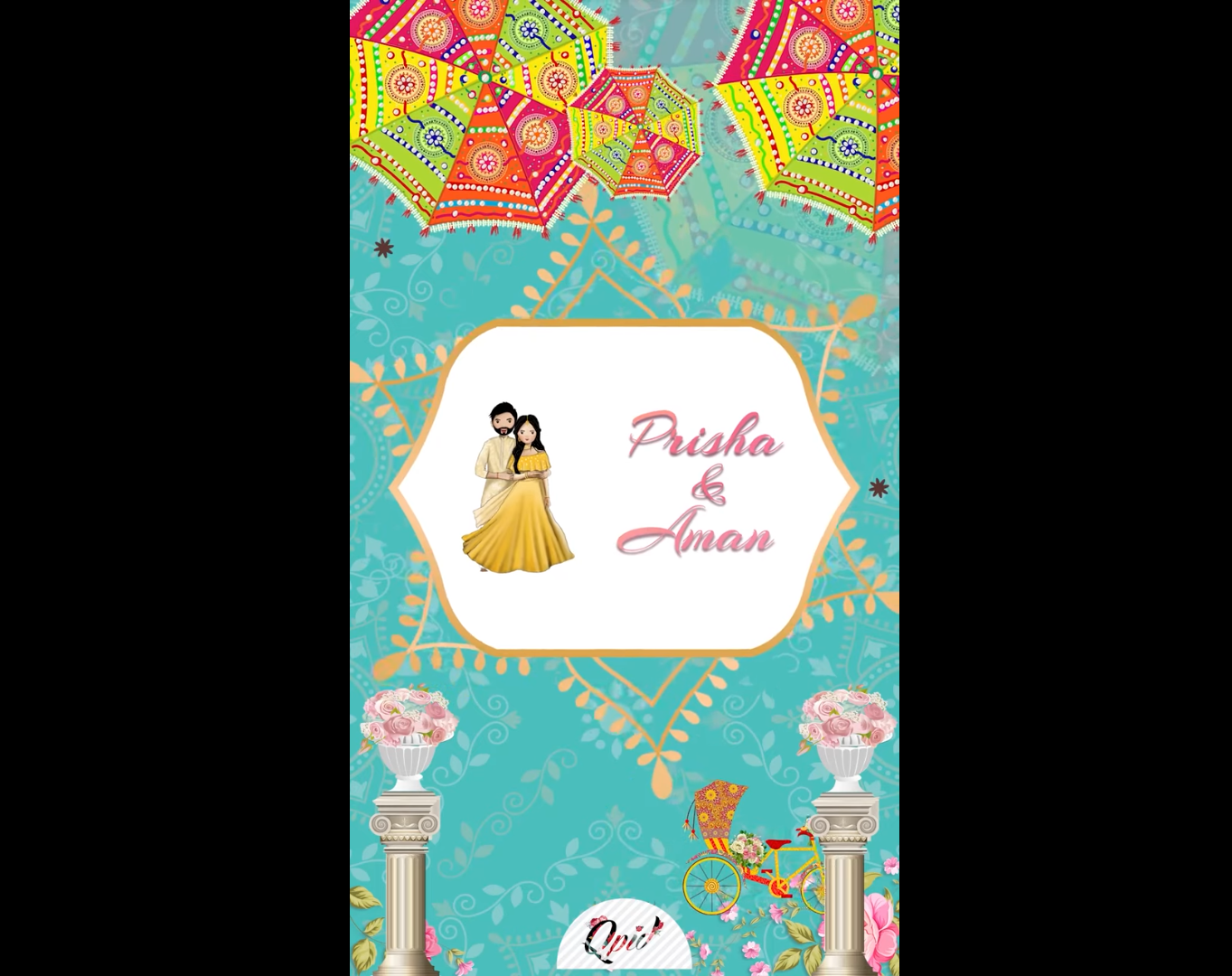 QPID WEDDING INVITATION