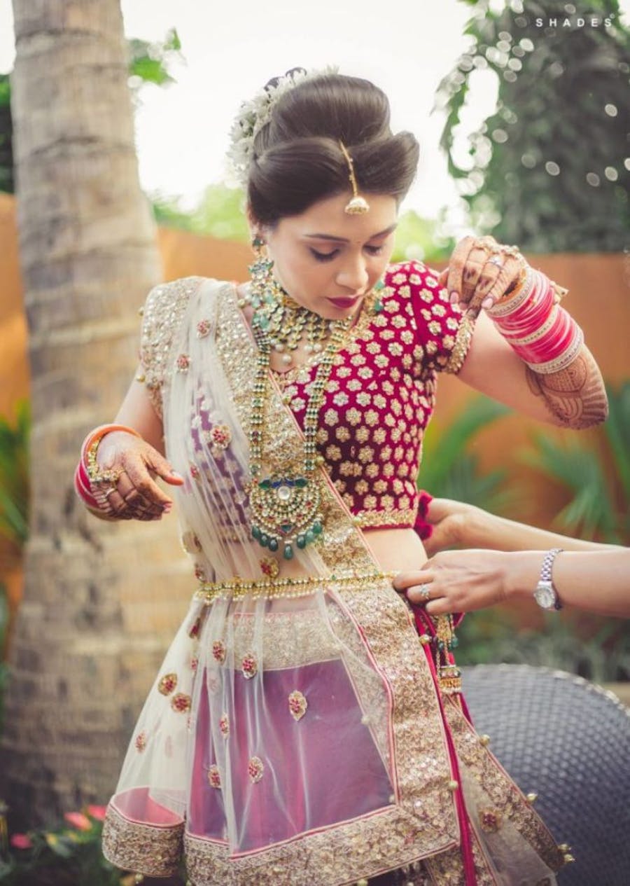 Golden Belt For Lehenga