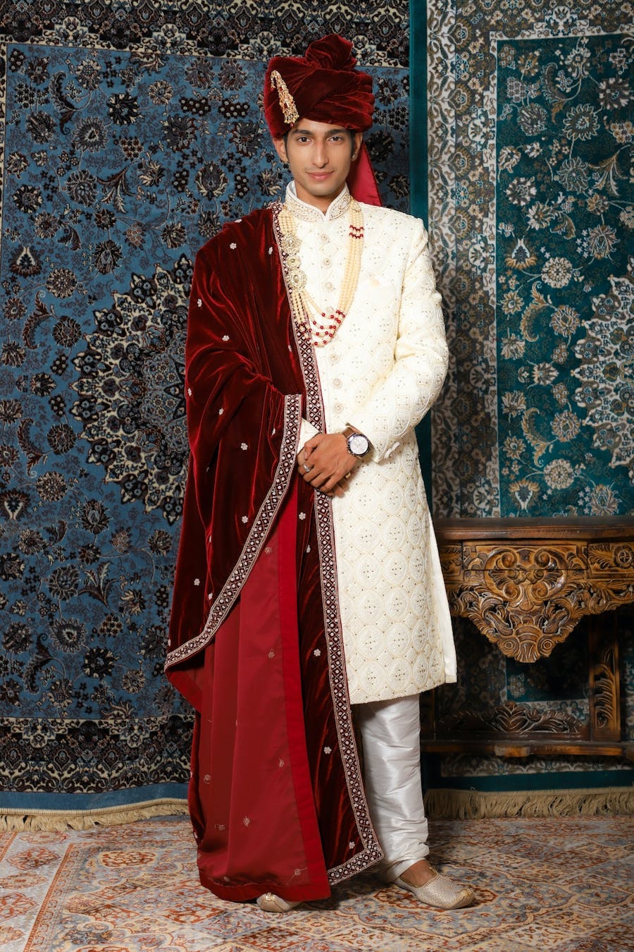 Wedding accessories for Indian groom