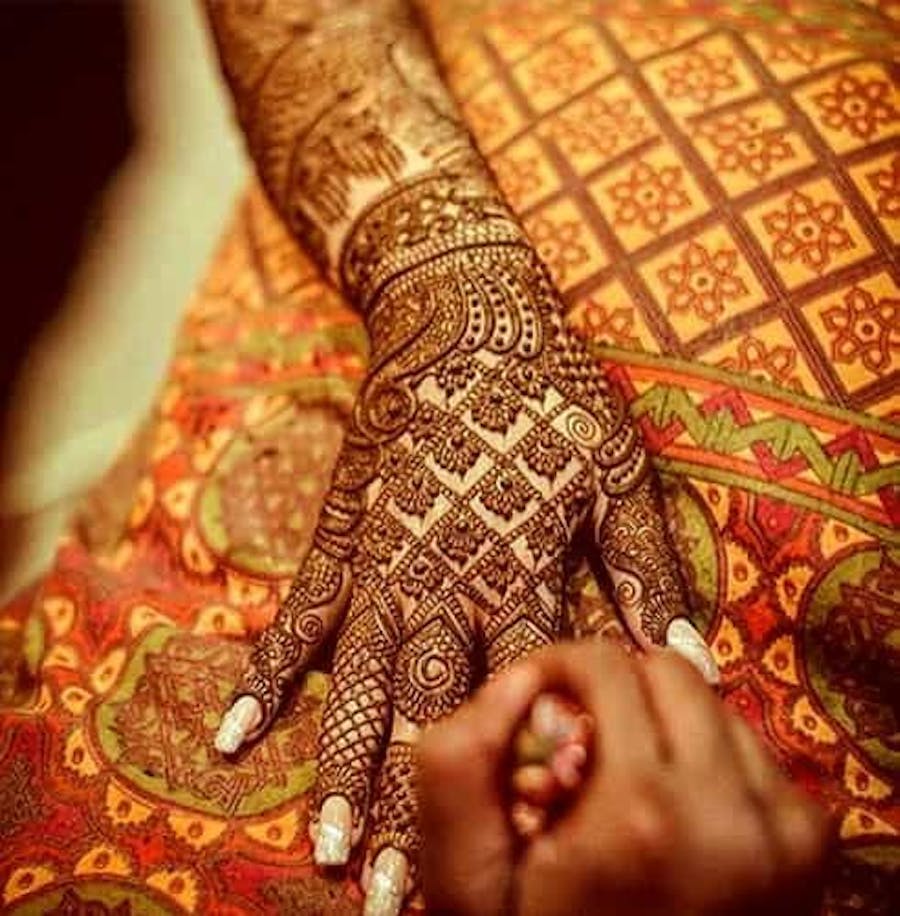 gujrati Mehendi Design