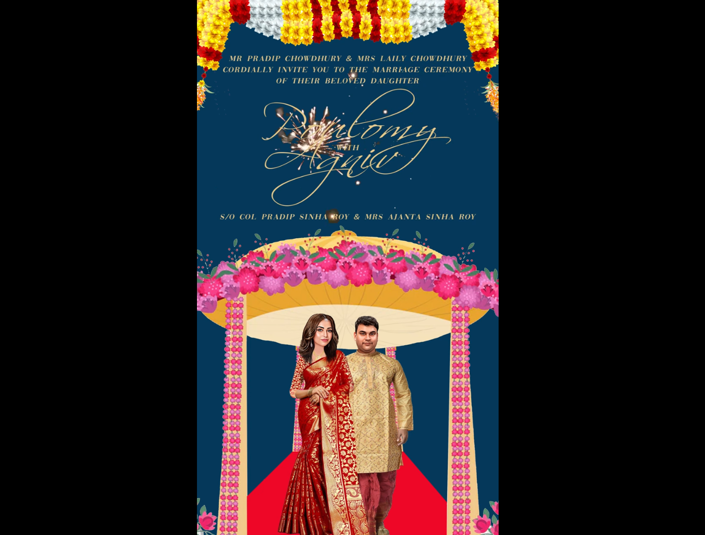 QPID WEDDING INVITATION