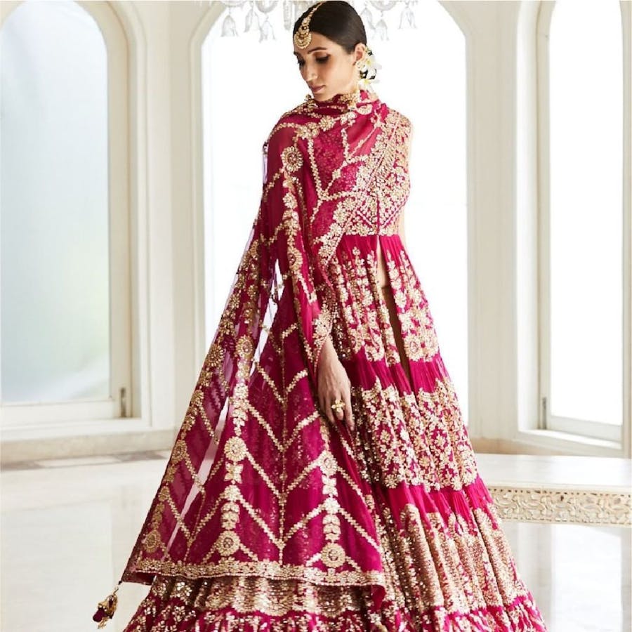 stylish dress for modern brides