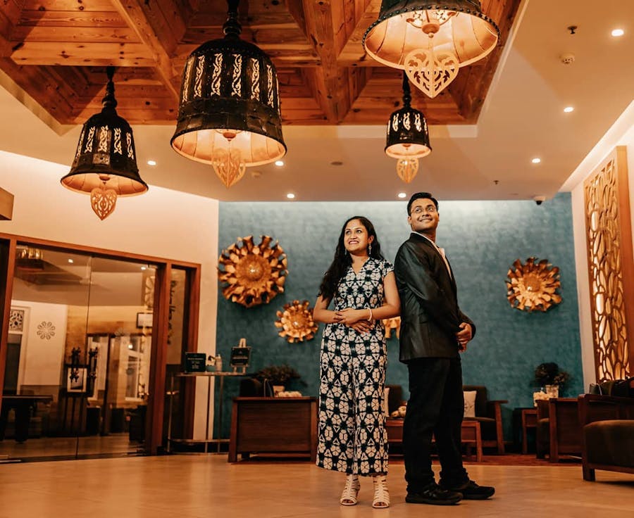 Casual evening outfit