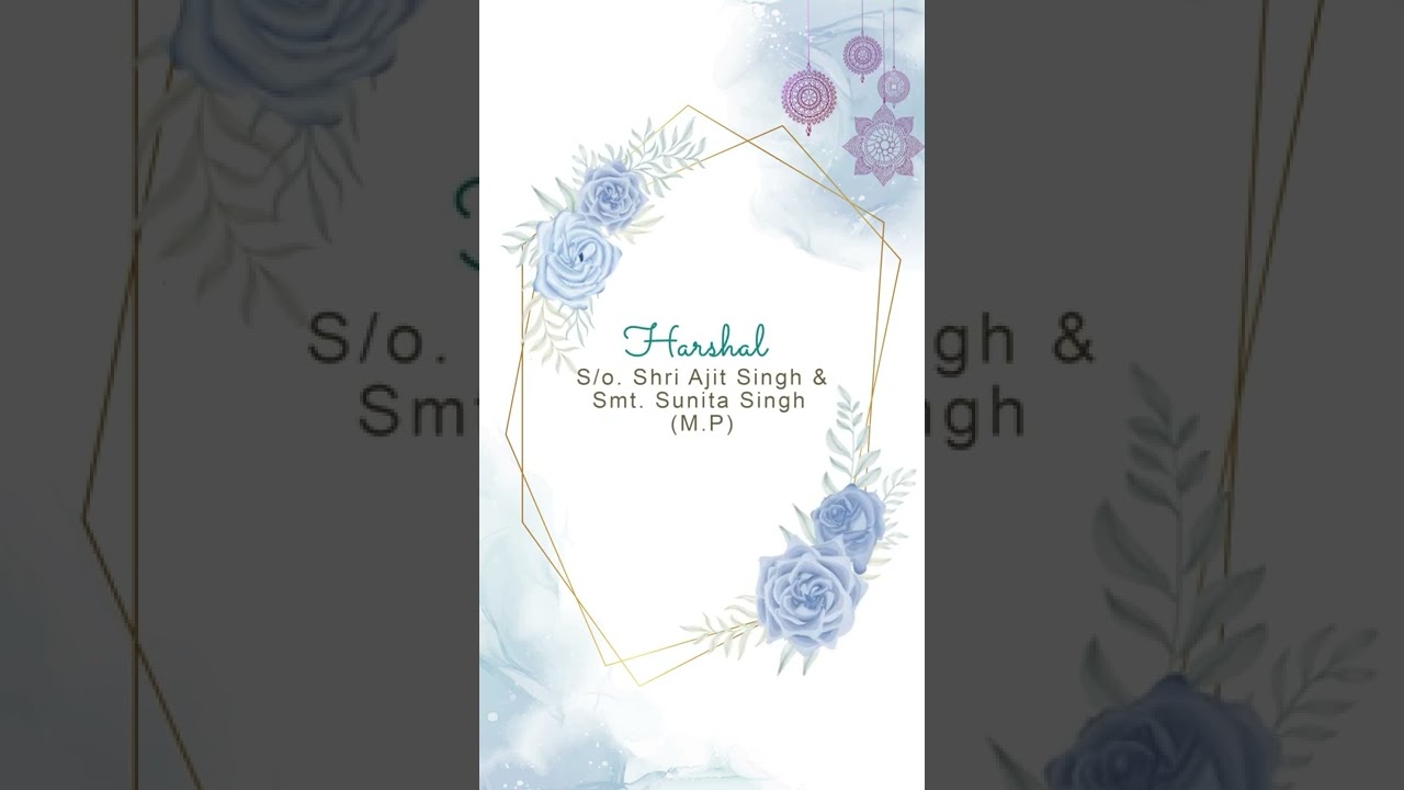 QPID WEDDING INVITATION