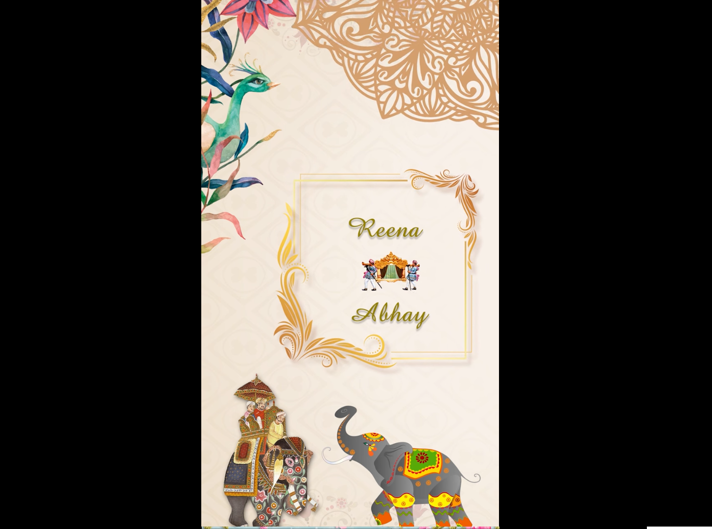 QPID WEDDING INVITATION